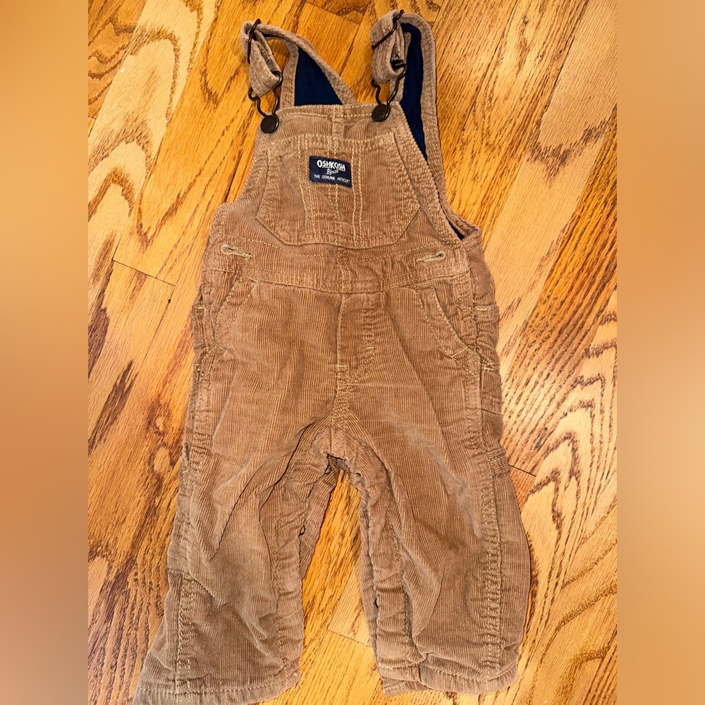 Oshkosh corduroy overalls, 9M